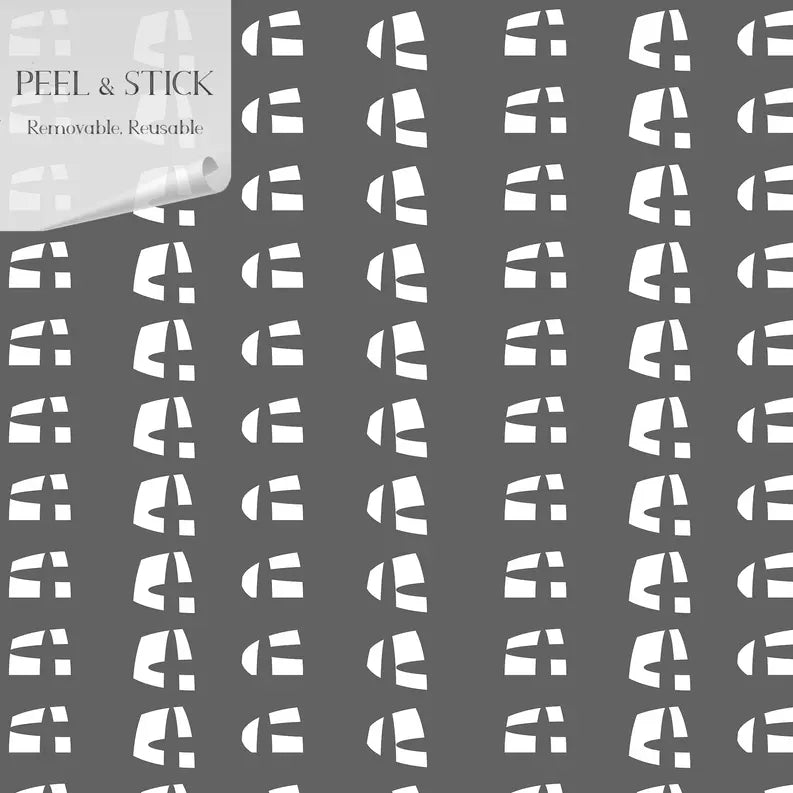 Vinyl Canvas Peel & Stick Wallpaper Panel SBC-LTD