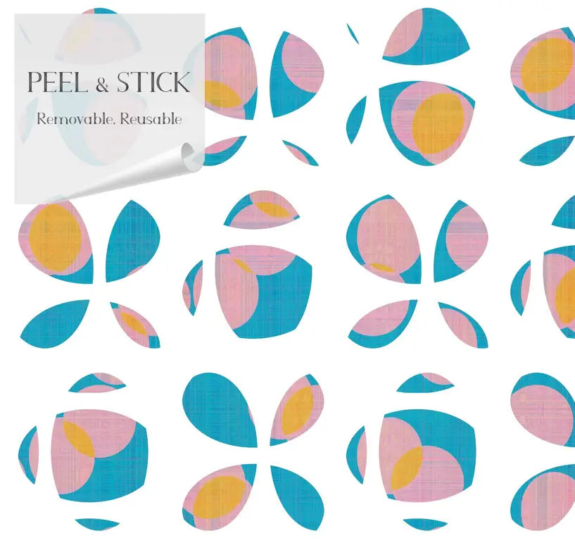 Vinyl Canvas Peel & Stick Wallpaper Panel SBC-LTD
