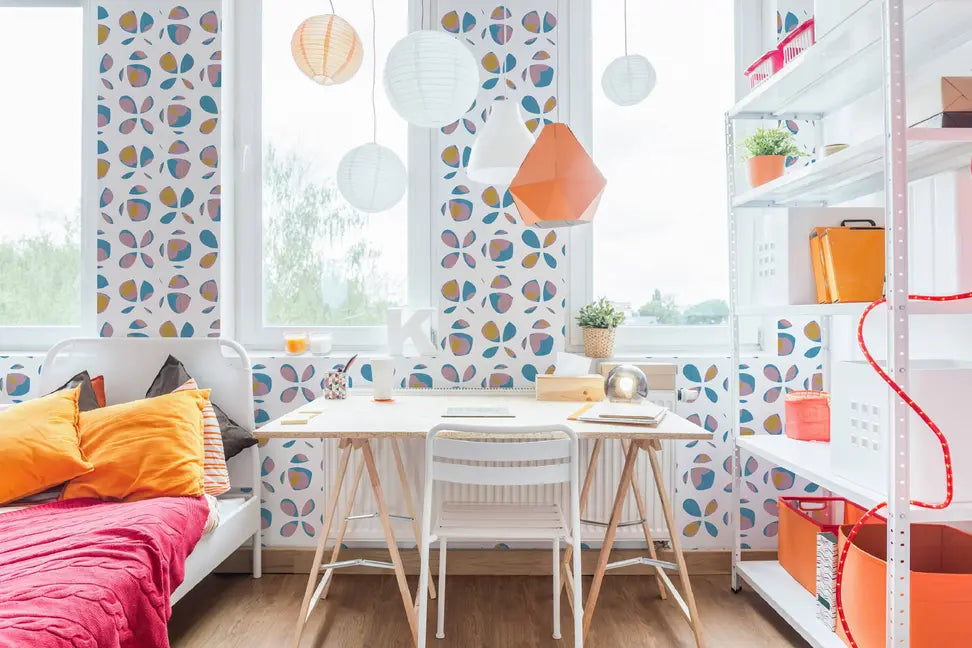 Vinyl Canvas Peel & Stick Wallpaper Panel SBC-LTD