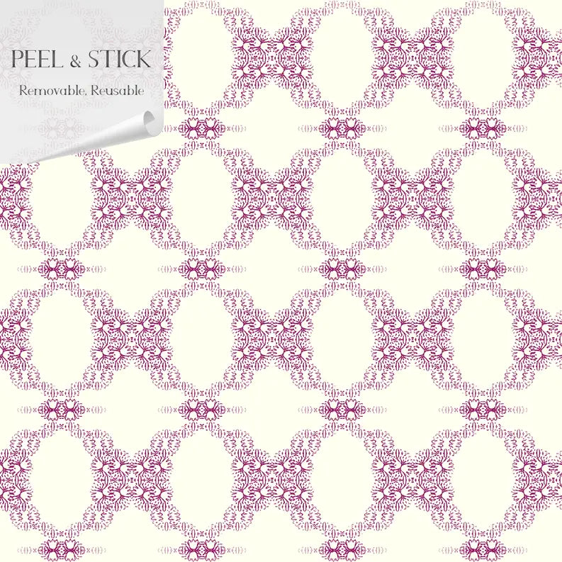 Vinyl Canvas Peel & Stick Wallpaper Panel SBC-LTD