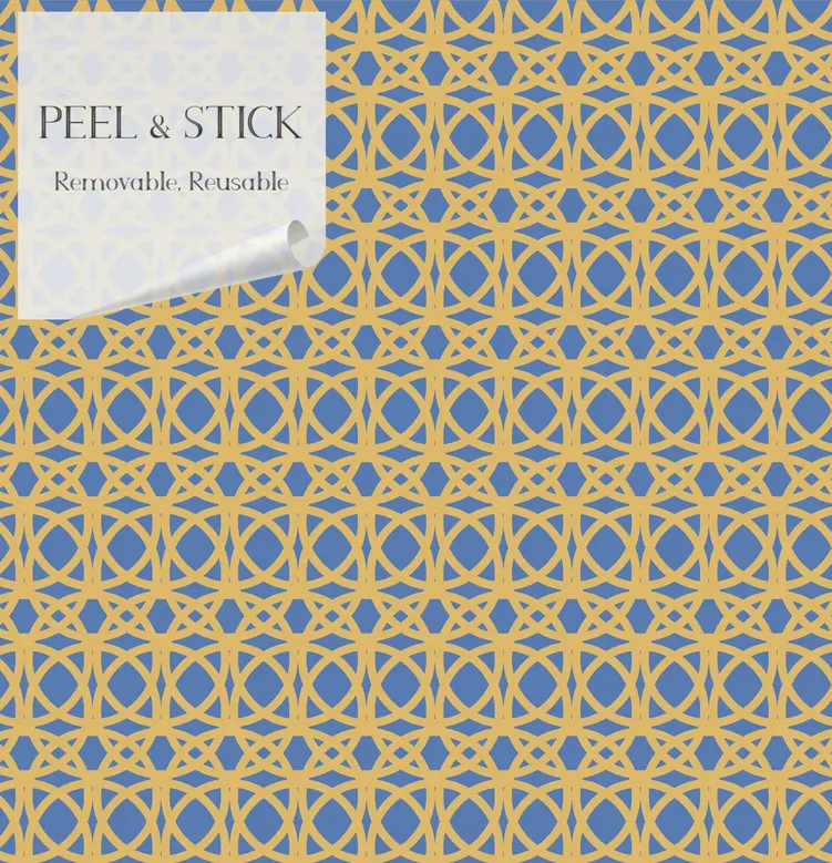 Vinyl Canvas Peel & Stick Wallpaper Panel SBC-LTD