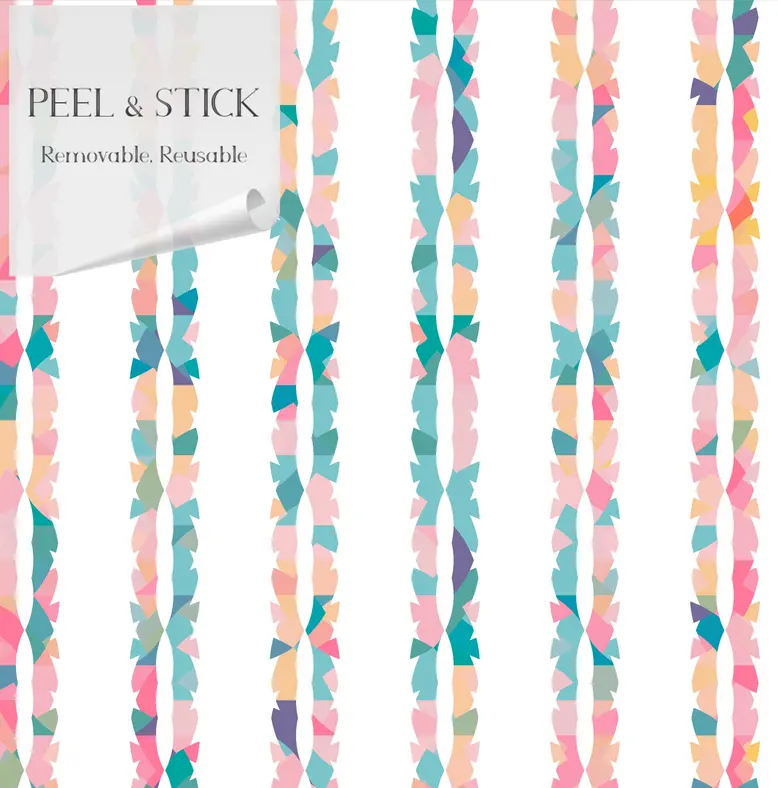 Vinyl Canvas Peel & Stick Wallpaper Panel SBC-LTD