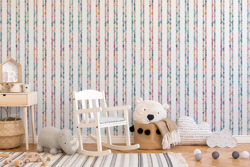 Vinyl Canvas Peel & Stick Wallpaper Panel SBC-LTD