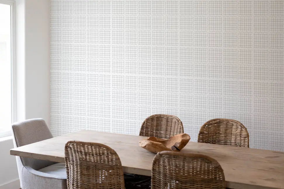 Vinyl Canvas Peel & Stick Wallpaper Panel SBC-LTD