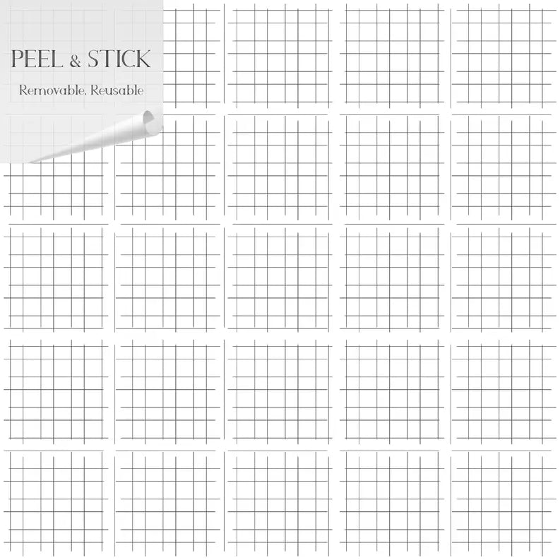 Vinyl Canvas Peel & Stick Wallpaper Panel SBC-LTD