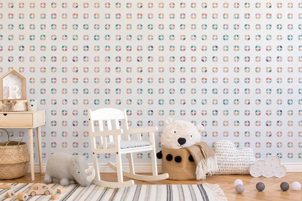 Vinyl Canvas Peel & Stick Wallpaper Panel SBC-LTD