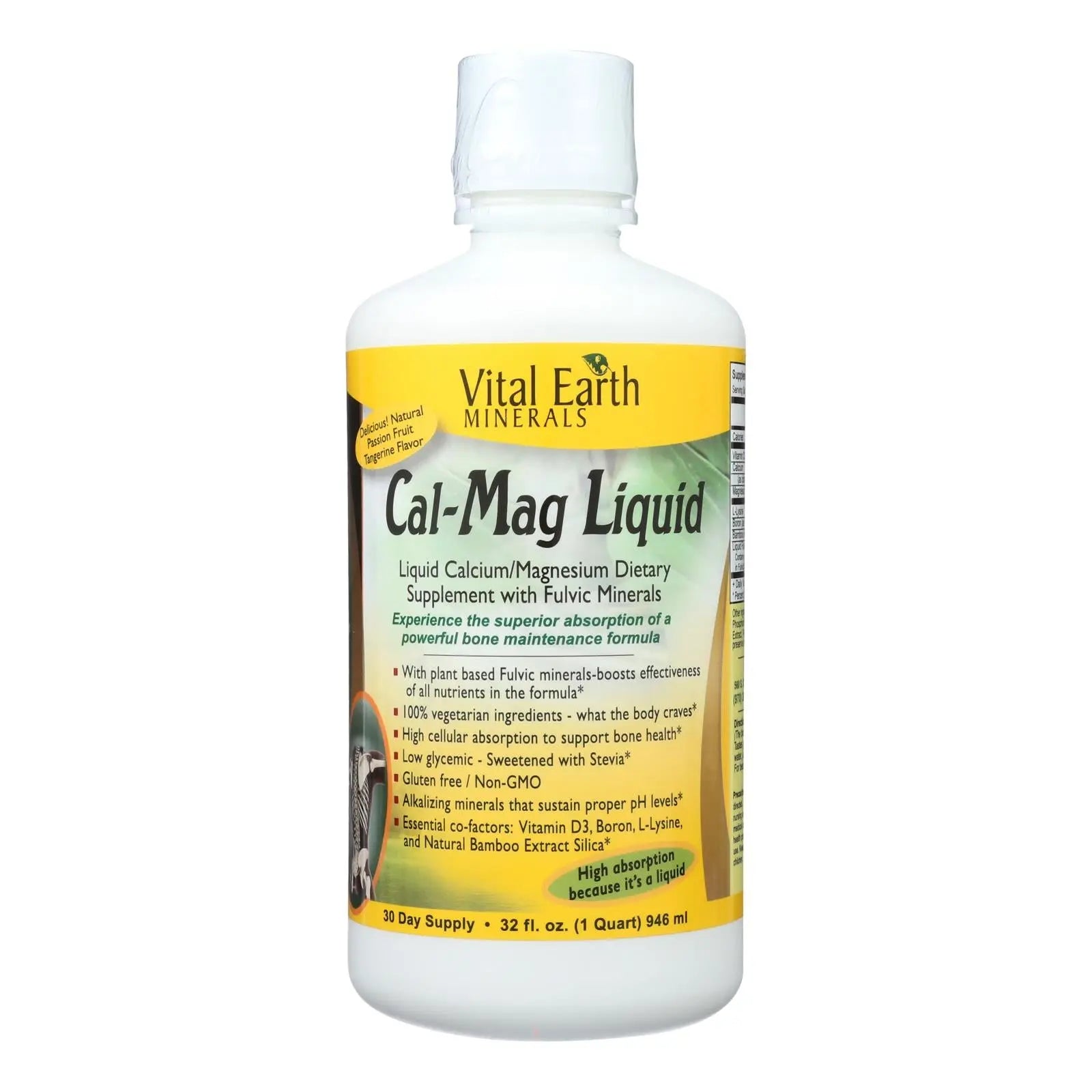 Vital Earth Minerals Cal-mag - Liquid - 32 Oz Vital Earth Minerals