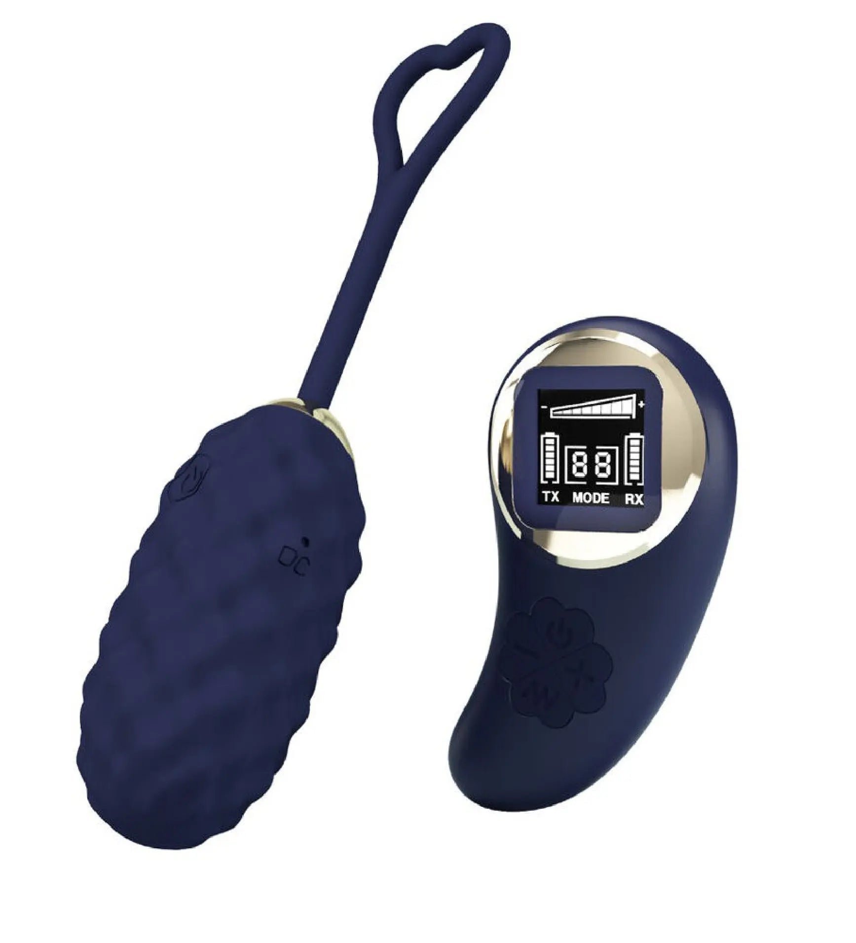 Vivian Remote Control Vibrating Egg - Blue Pretty Love