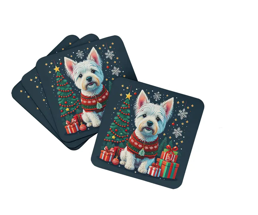 Vizsla Christmas Pair of Pot Holders Caroline's Treasures