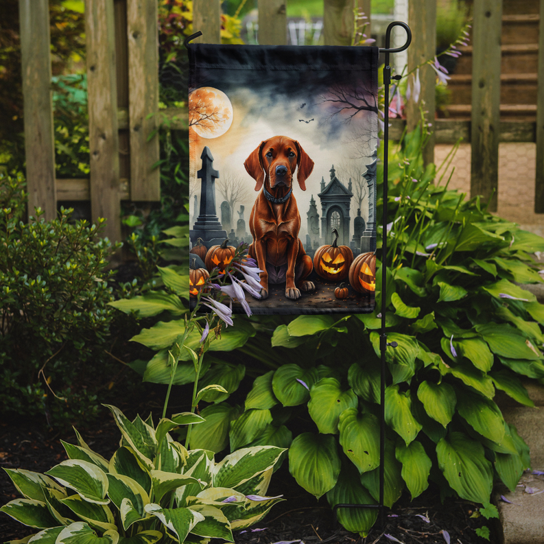 Vizsla Spooky Halloween Garden Flag Caroline's Treasures