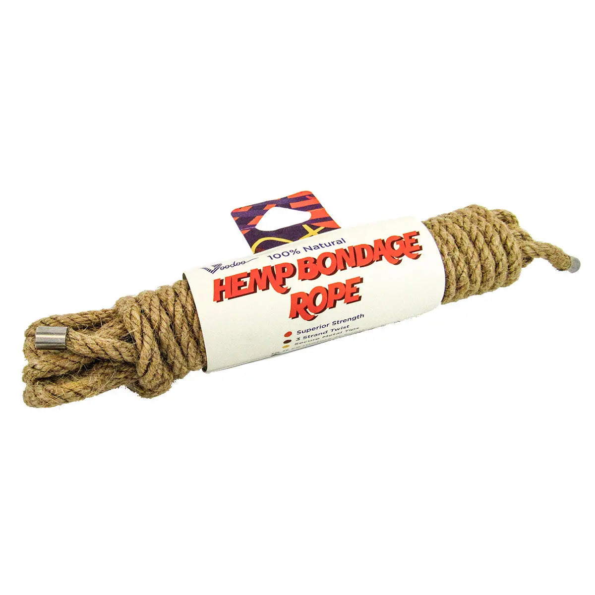 Voodoo Hemp Bondage Rope 5m - GreatEagleInc
