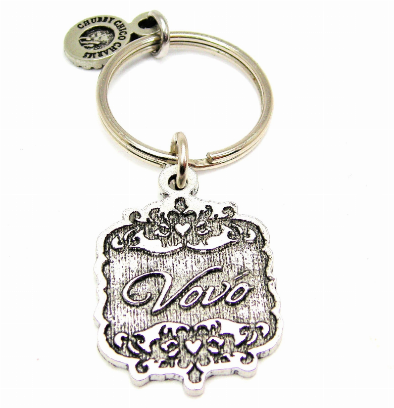 Vovo Victorian Scroll Key Chain Chico Charms