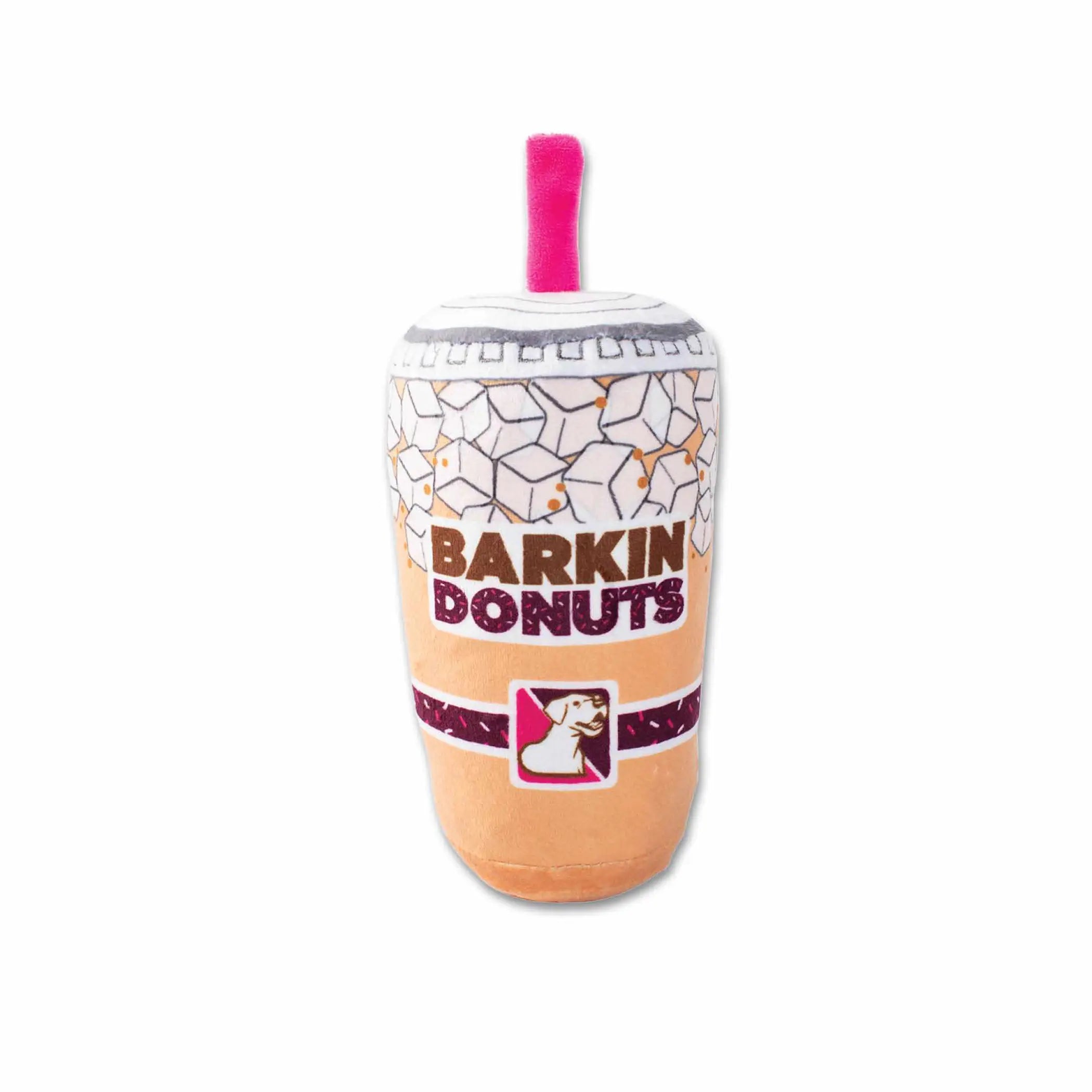 Wagsdale Barkin Donuts Iced Coffee Dog Toy Wagsdale