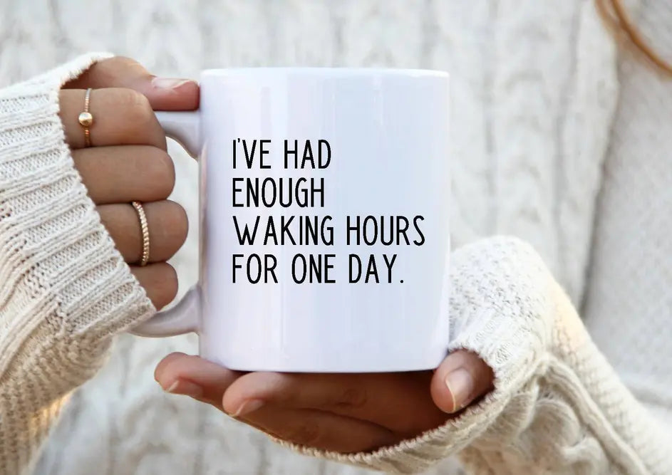 Waking Hours Coffee Mug BLN Designs