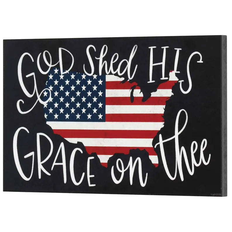Wall Plaque God Shed His Grace On Thee Dicksons Inc