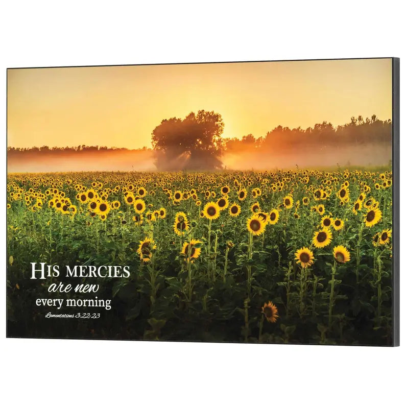 Wall Plaque His Mercies Are New Dicksons Inc