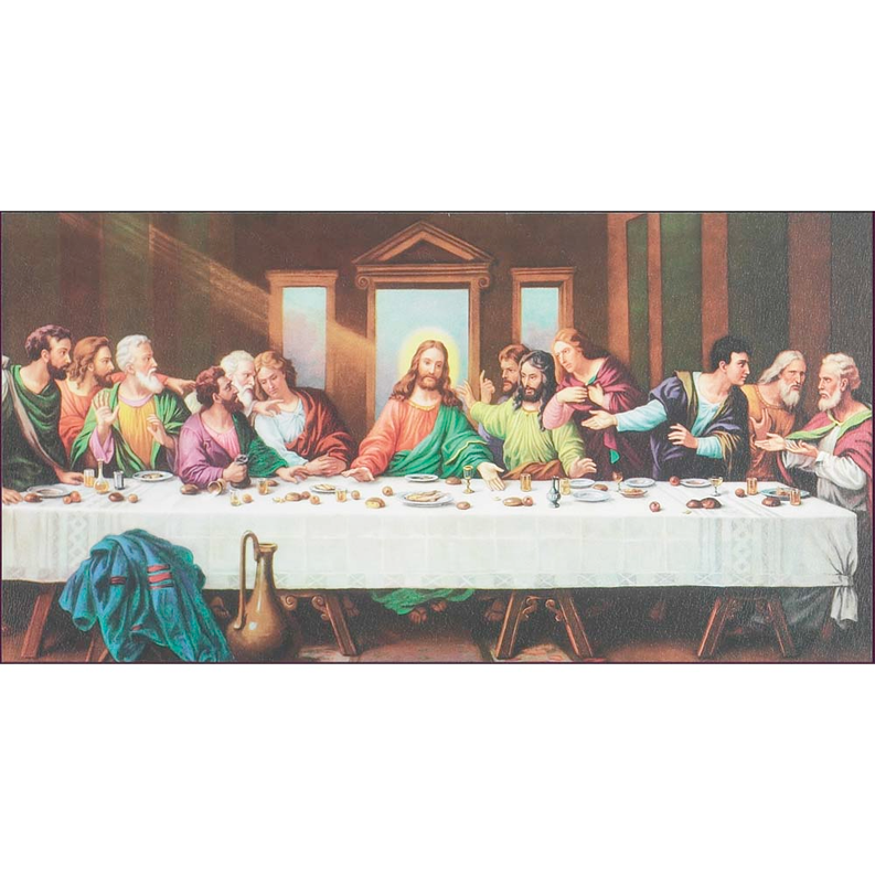 Wall Plaque The Last Supper 20x10 Dicksons Inc