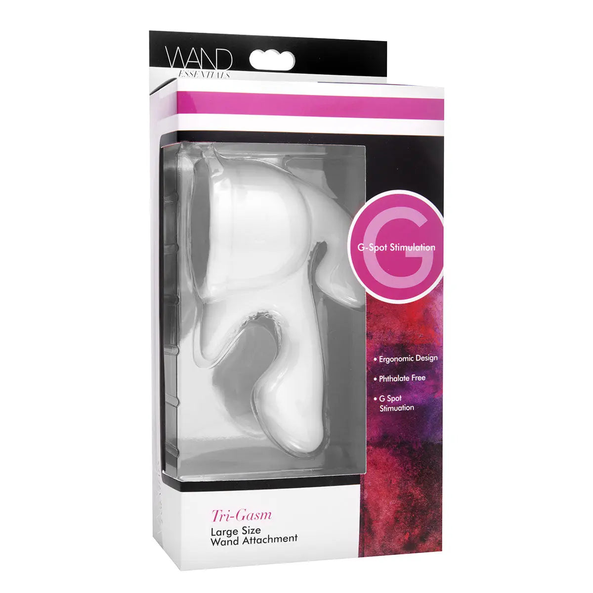 Wand Essentials Trigasm White Attachment XR Brands