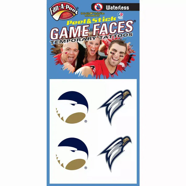 Waterless Peel & Stick Temporary Tattoos Fan-A-Peel / Gamesfaces Innovative Adhesives, LLC