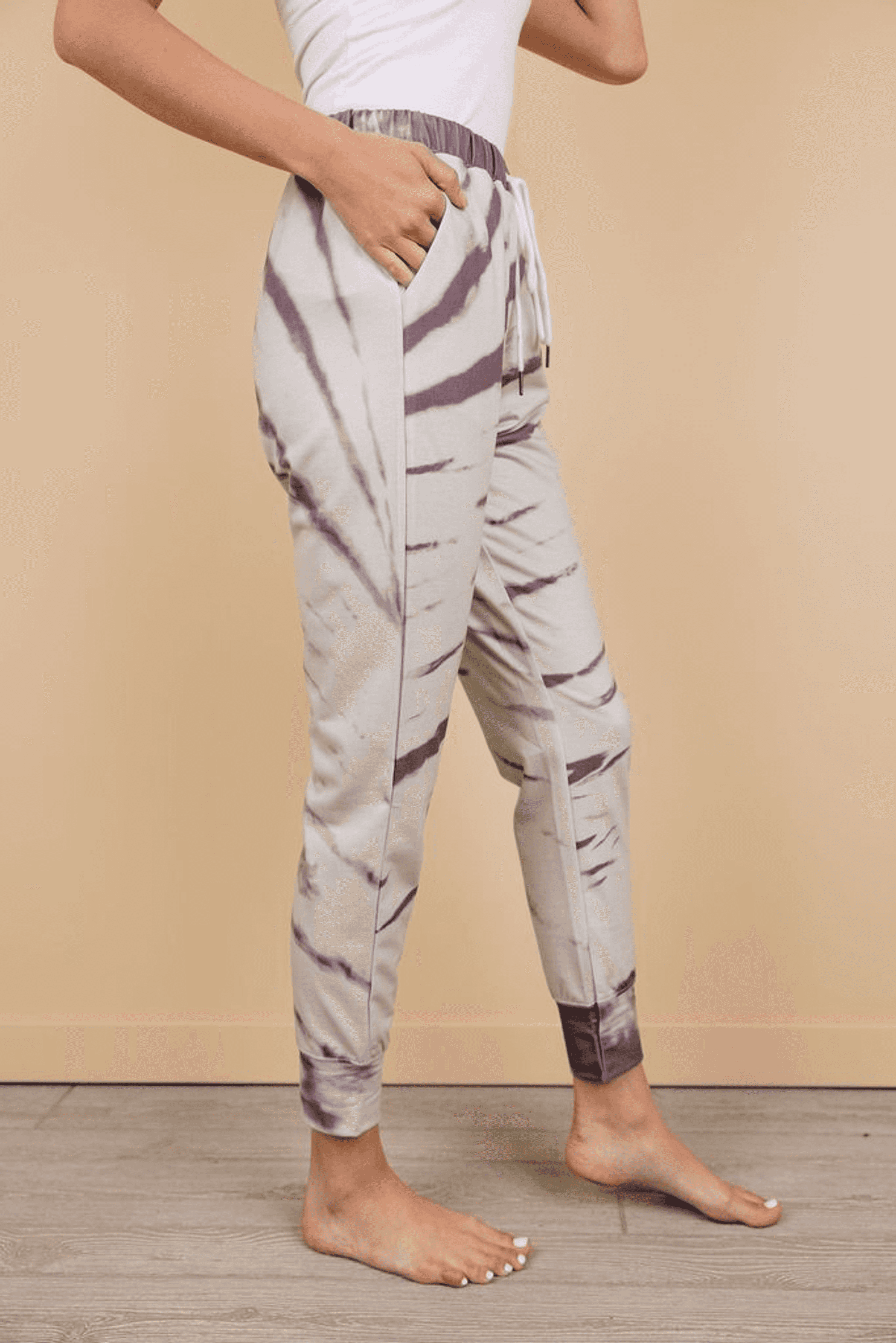 Watermelon Sugar Tie Dye Joggers Stay Warm in Style