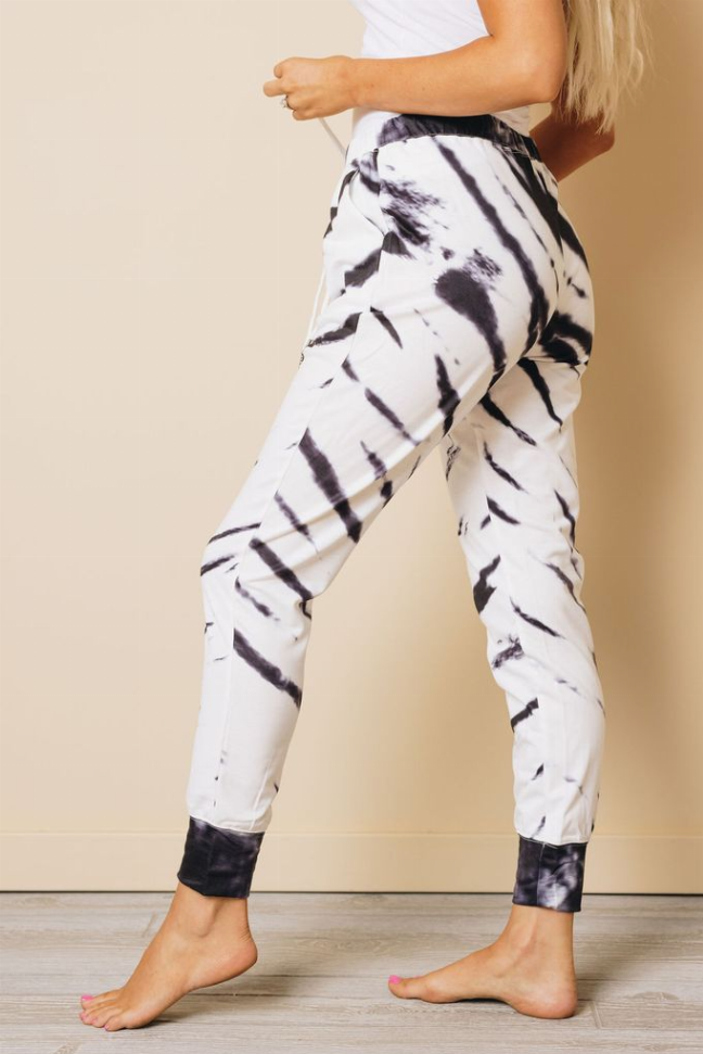 Watermelon Sugar Tie Dye Joggers Stay Warm in Style