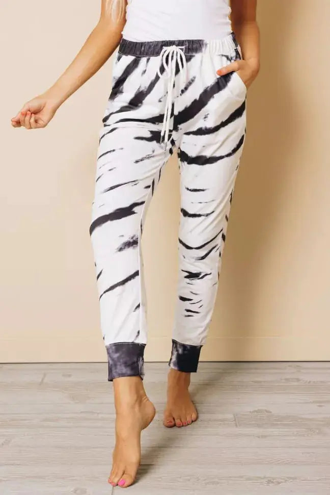 Watermelon Sugar Tie Dye Joggers Stay Warm in Style