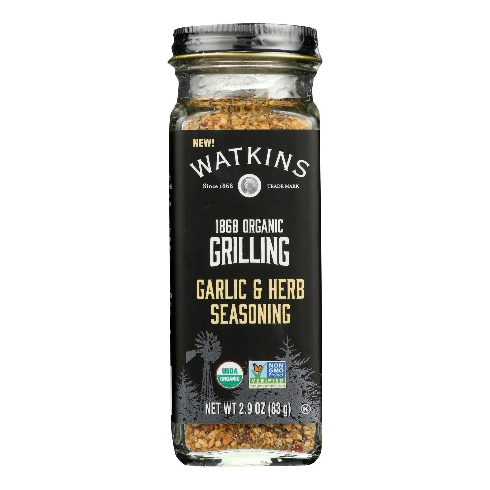 Watkins - Seasoning Garlc Herb - Case Of 3-2.9 Oz Watkins
