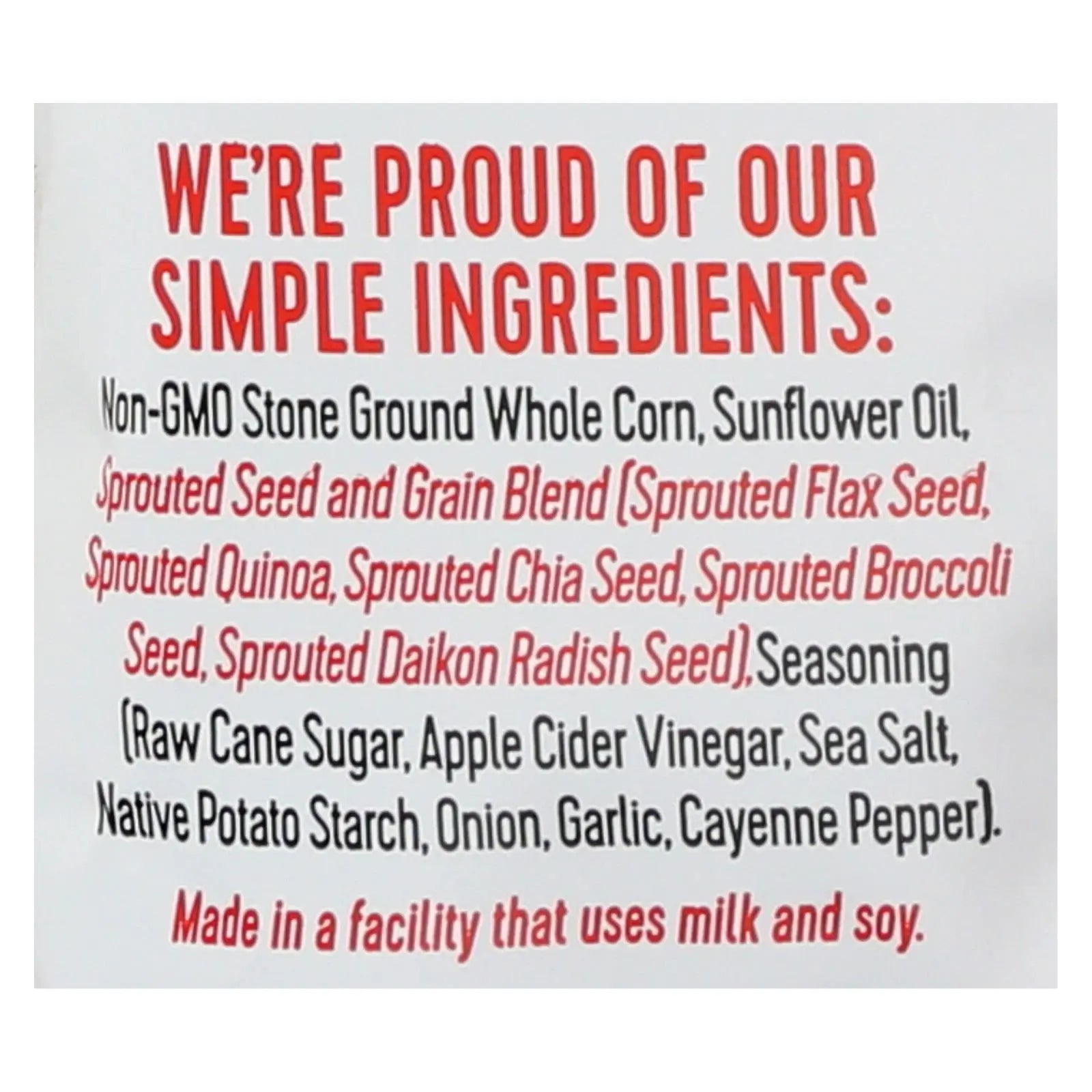 Way Better Snacks Tortilla Chips - Sweet Chili - Case Of 12 - 5.5 Oz. Way Better Snacks