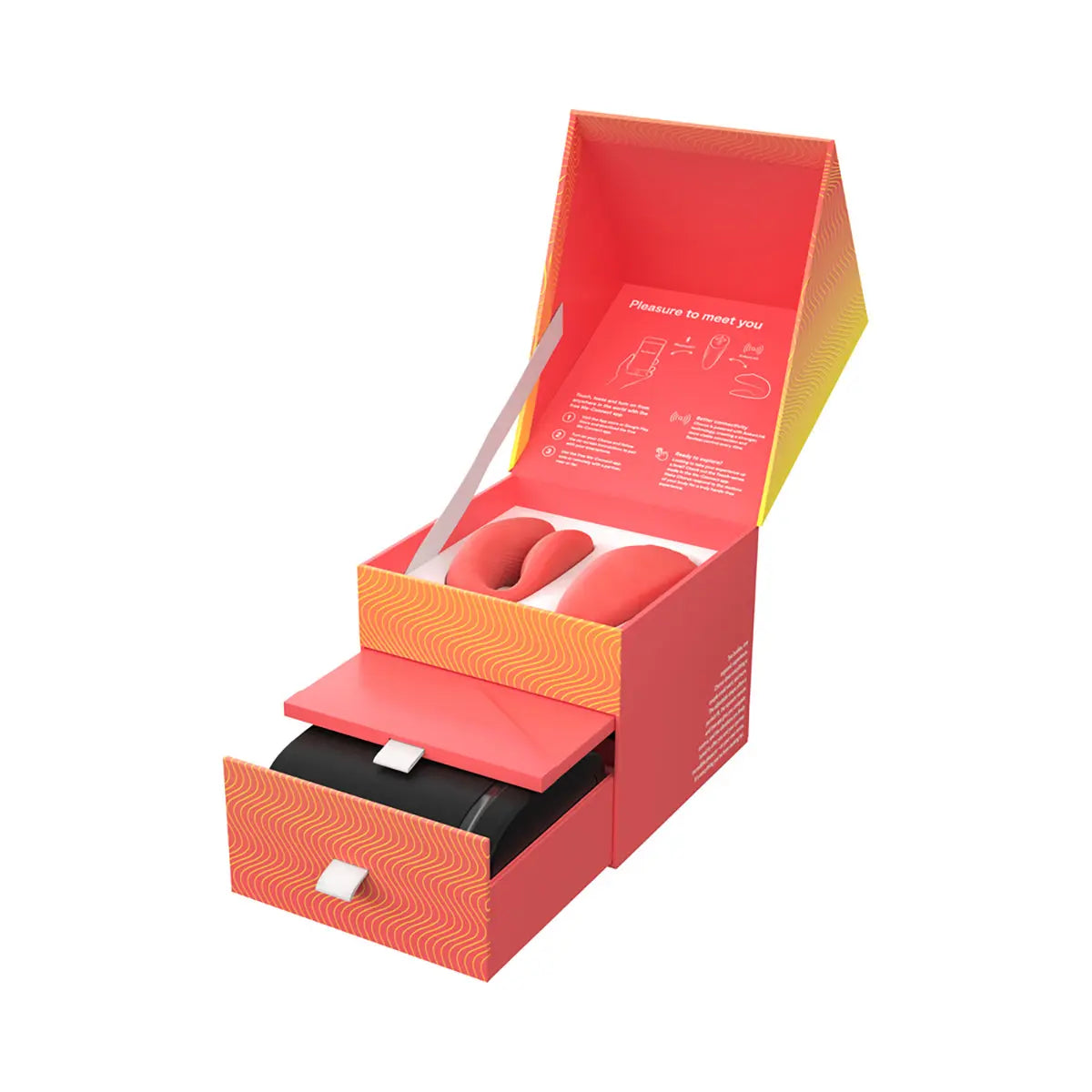 We-Vibe Chorus Couples Vibrator Crave Coral - GreatEagleInc