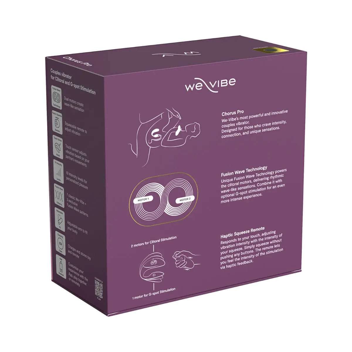 We-Vibe Chorus Pro Satin Black We-Vibe
