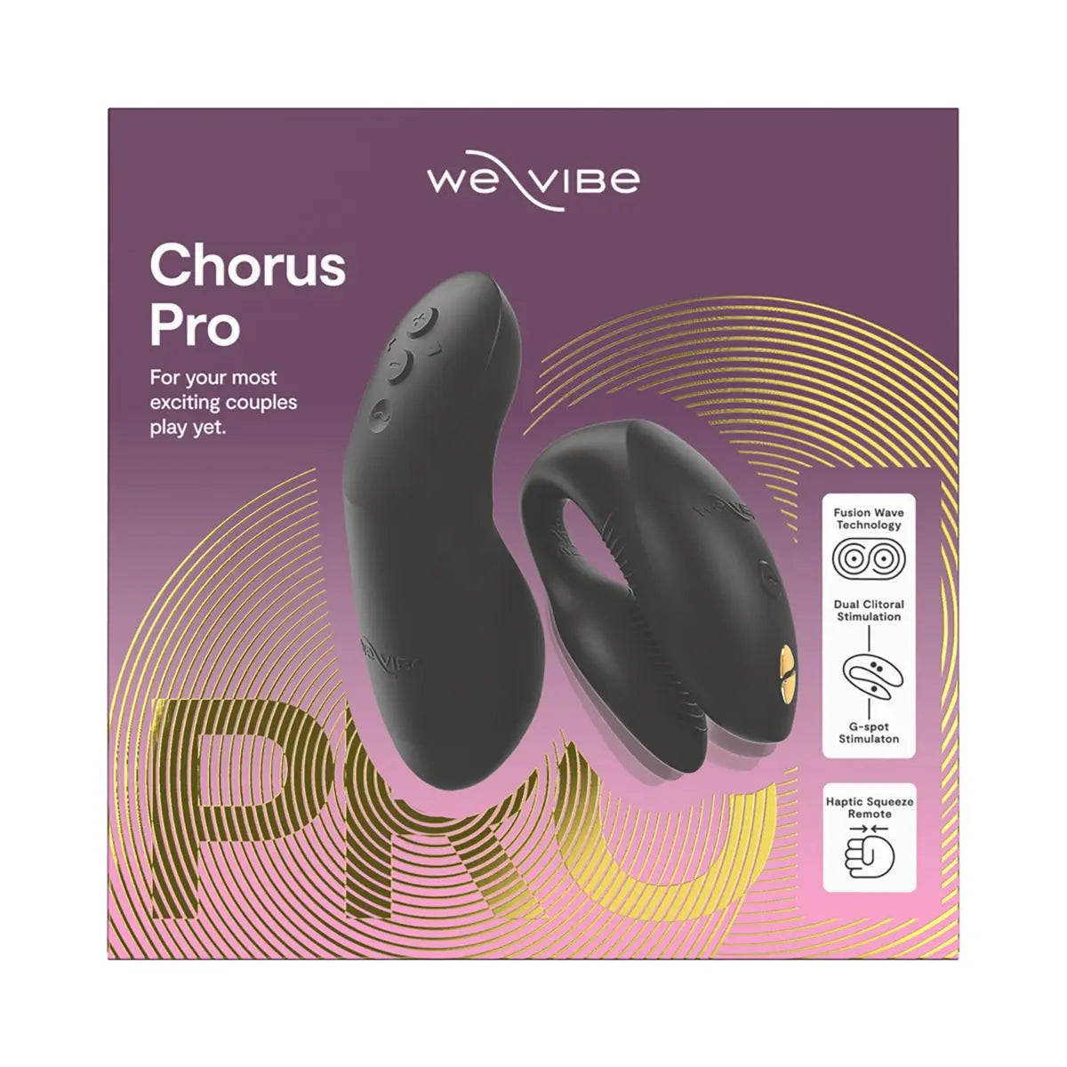 We-Vibe Chorus Pro Satin Black We-Vibe