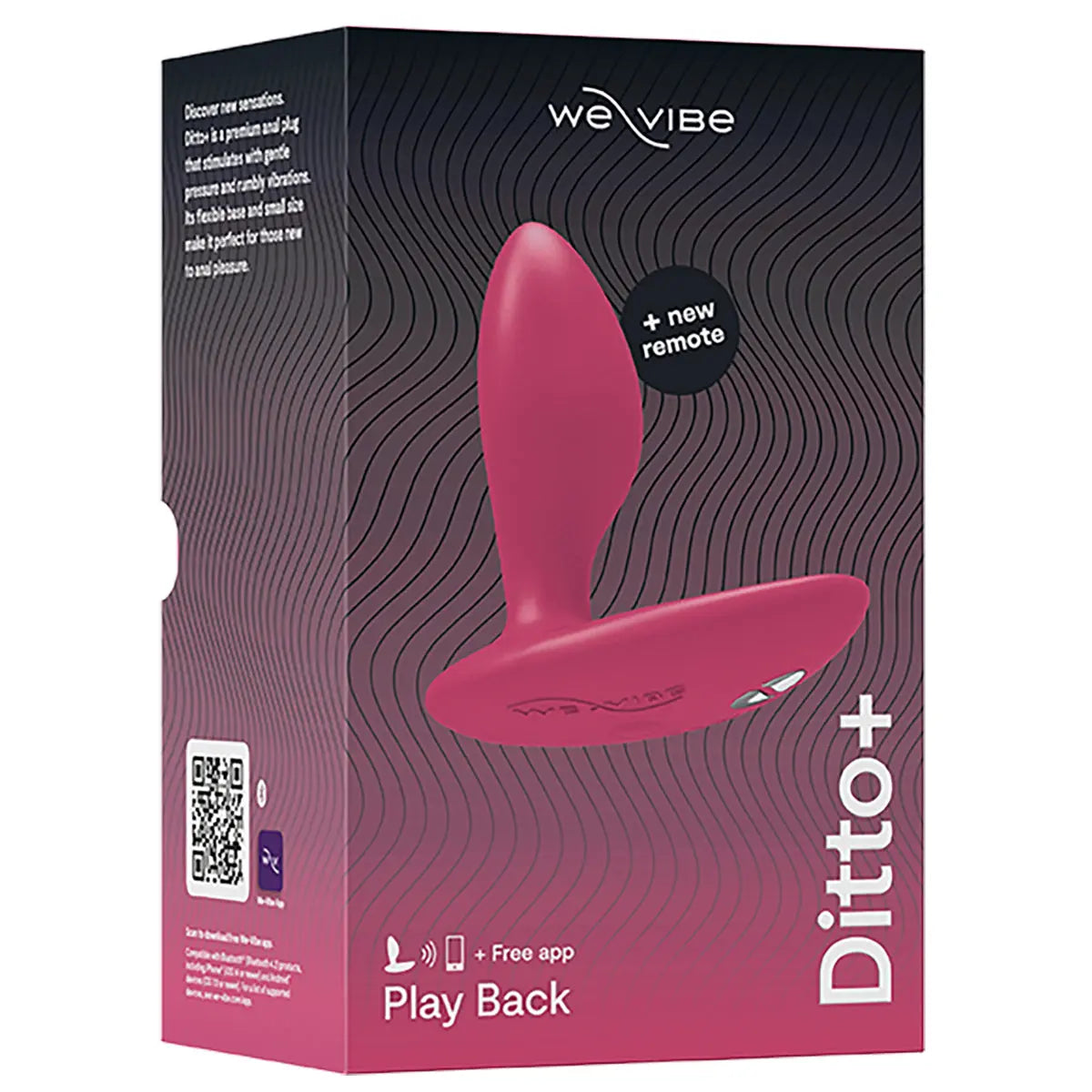 We-Vibe Ditto+ - Cosmic Pink We-Vibe