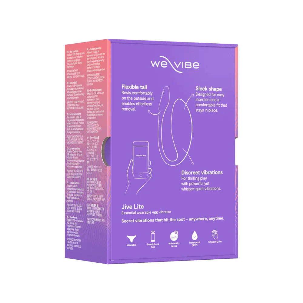 We-Vibe Jive Lite Purple - GreatEagleInc