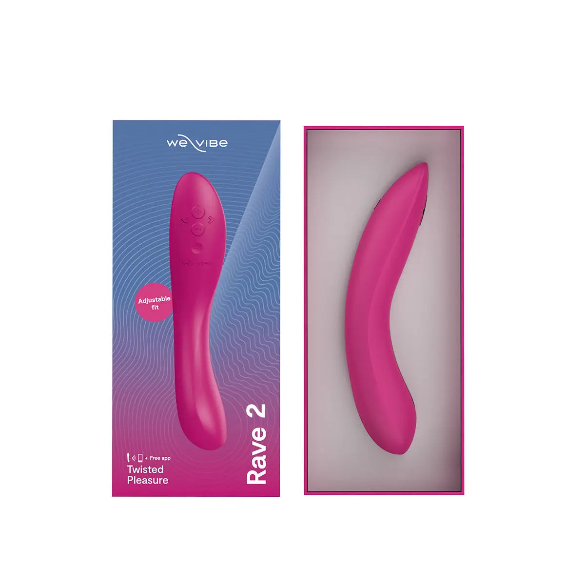 We-Vibe Rave 2 - Fuchsia - GreatEagleInc