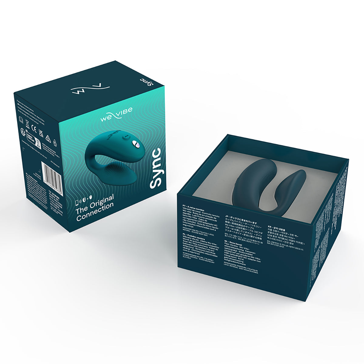 We-Vibe Sync 2 Rechargeable Remote Control Couples Vibrator Green Velvet We-Vibe