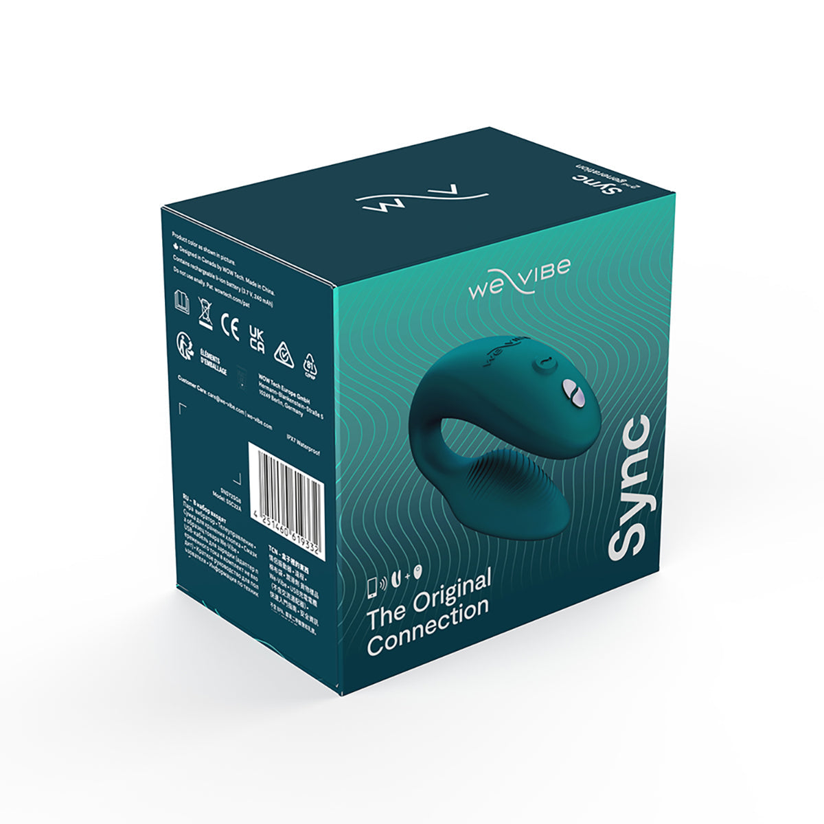 We-Vibe Sync 2 Rechargeable Remote Control Couples Vibrator Green Velvet We-Vibe