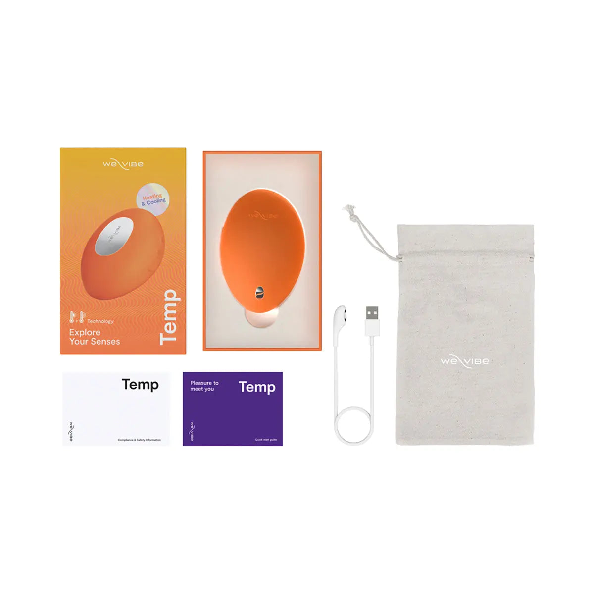 We-Vibe Temp Tangerine We-Vibe