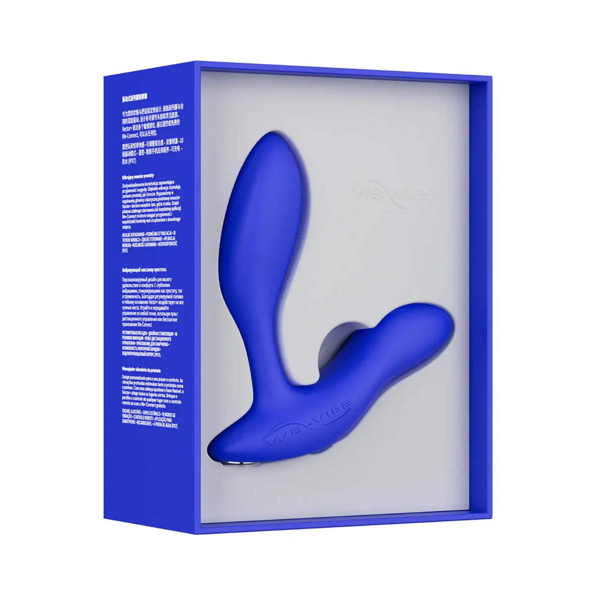 We-Vibe Vector+ Dual Stim Prostate Blue We-Vibe
