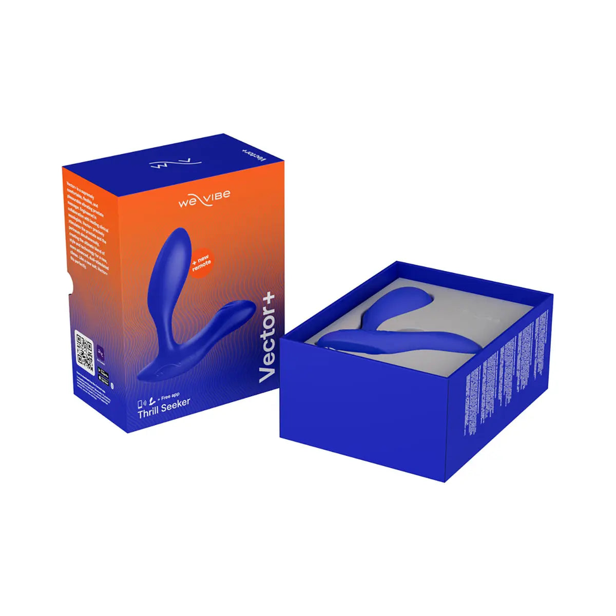 We-Vibe Vector+ Dual Stim Prostate Blue We-Vibe