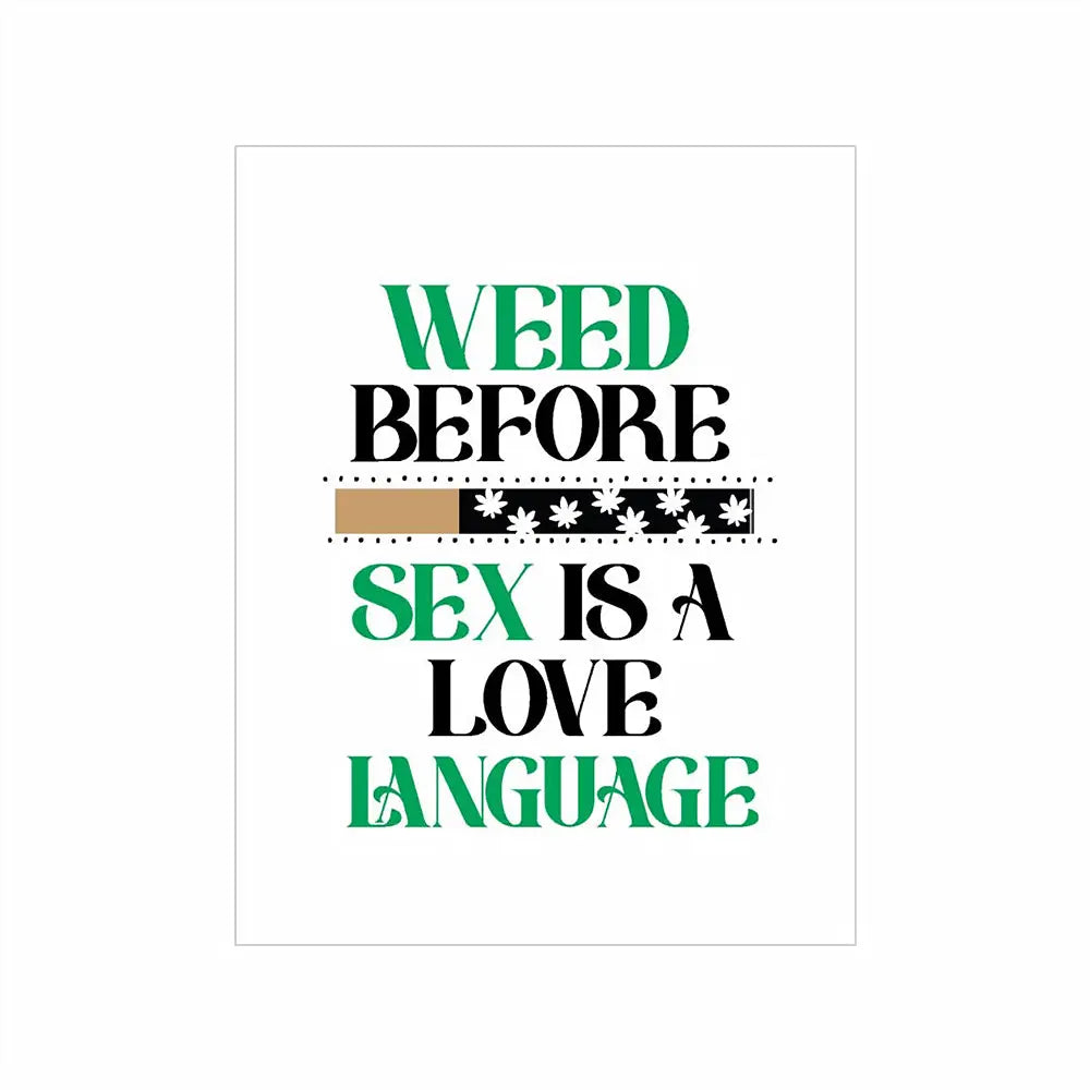 Weed Sex Lang One Hitter Kard - GreatEagleInc