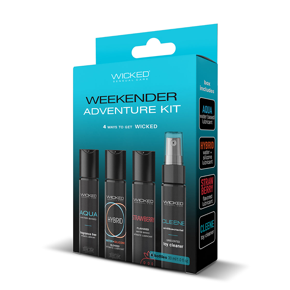 Weekender Adventure Kit Contains 4pcs/1o Wicked