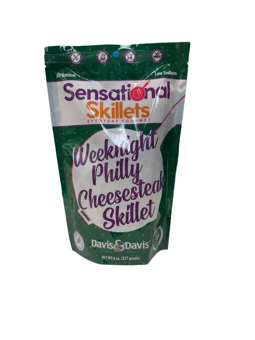 Weeknight Philly Cheese Steak Skillet Davis & Davis Gourmet Foods