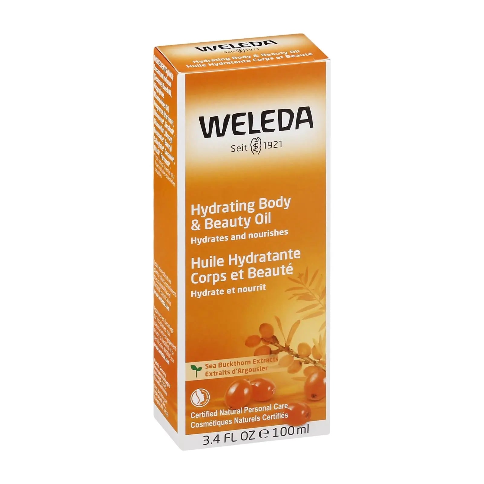 Weleda Body Oil Sea Buckthorn - 3.4 Fl Oz Weleda