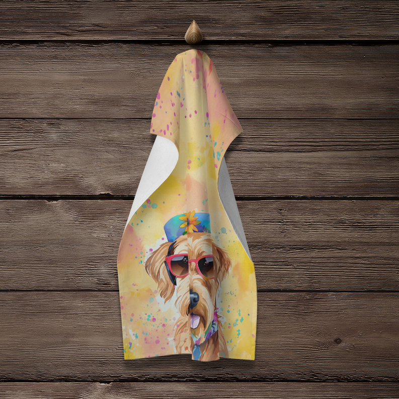 Welsh Springer Spaniel Christmas Flowers Pair of Pot Holders Caroline's Treasures