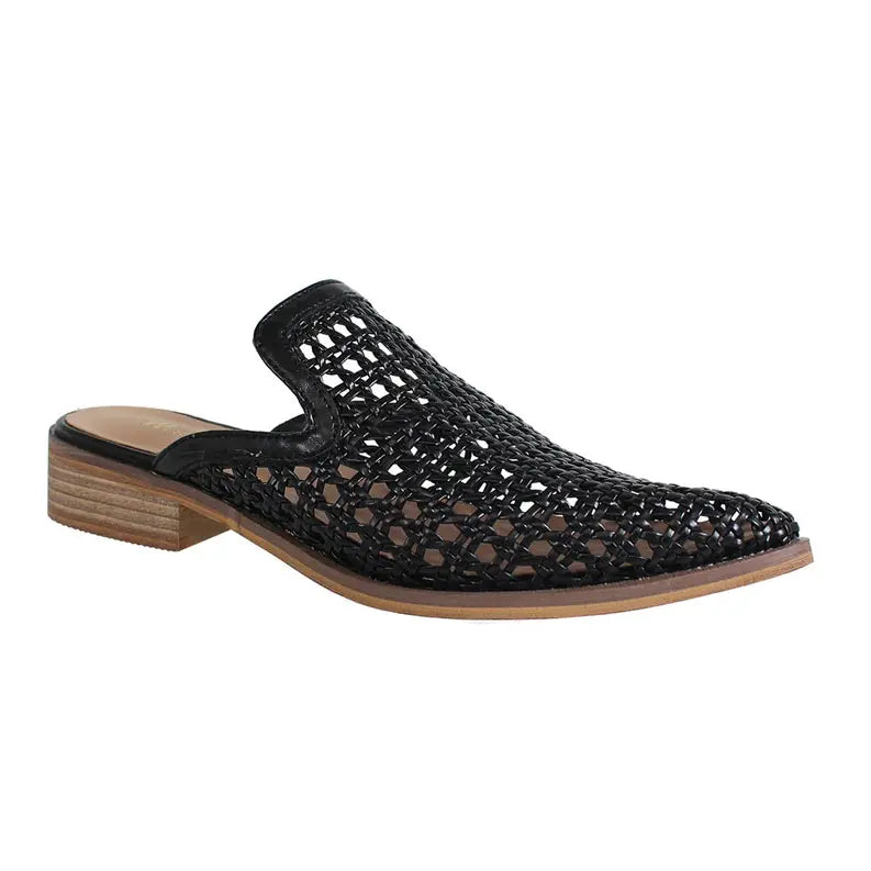 Western Girl SLOANE-06 Women's Weaved Design mules Yoki Fashion