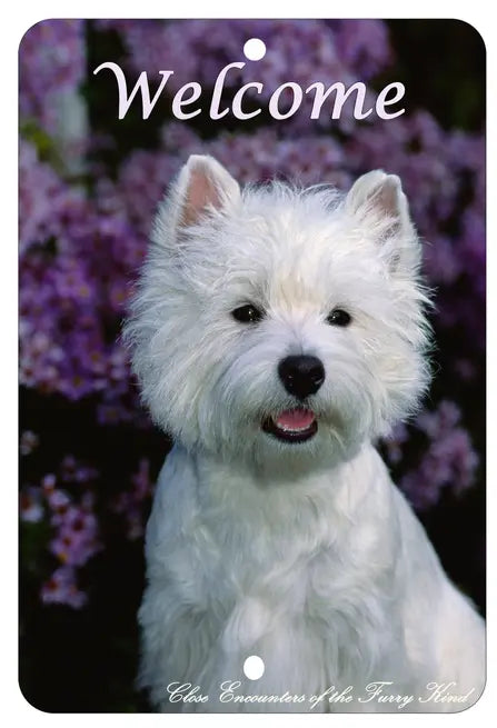 Westie - Best of Breed  Indoor/Outdoor Aluminum Sign Best of Breed