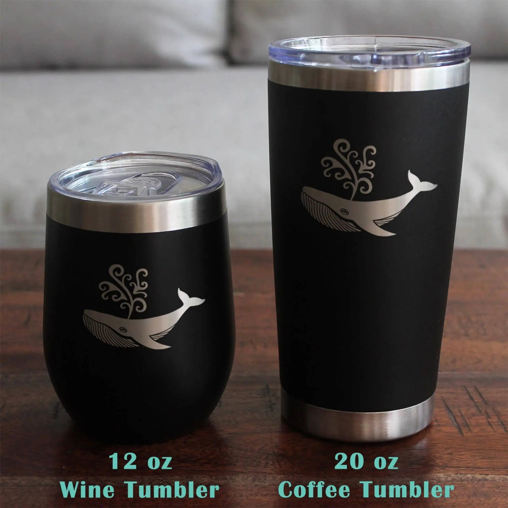 Whale Beer Can Pint Glass - Ocean Beach Gifts and Decor Bevvee