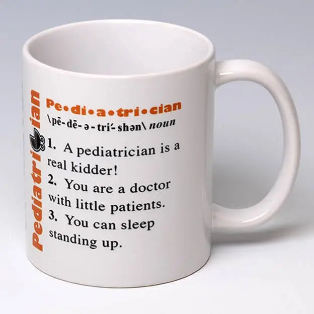 Whimsical Pediatrician Mug LIANE FRIED STUDIO