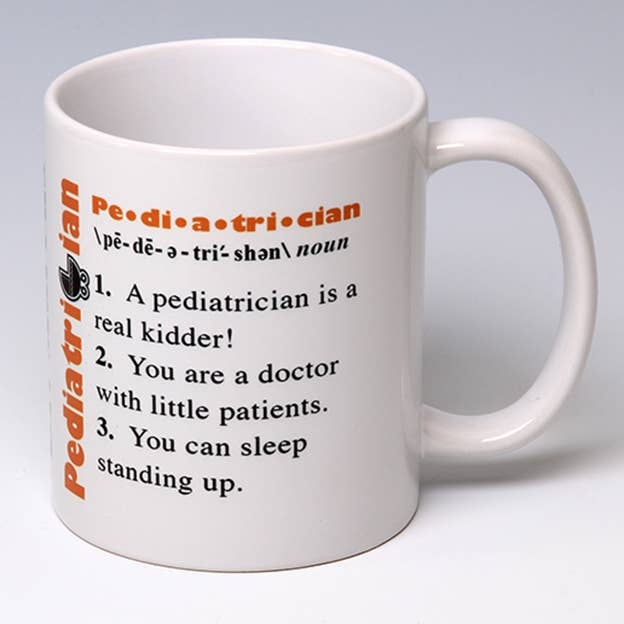 Whimsical Pediatrician Mug LIANE FRIED STUDIO
