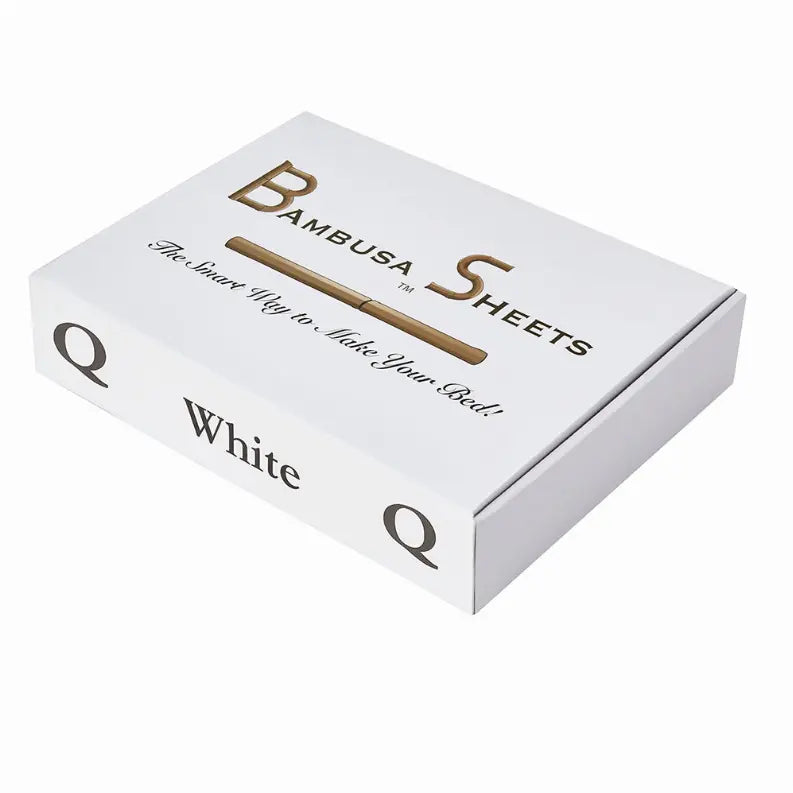 White Bambusa 7-Piece Sheet Set Bambusa Sheets
